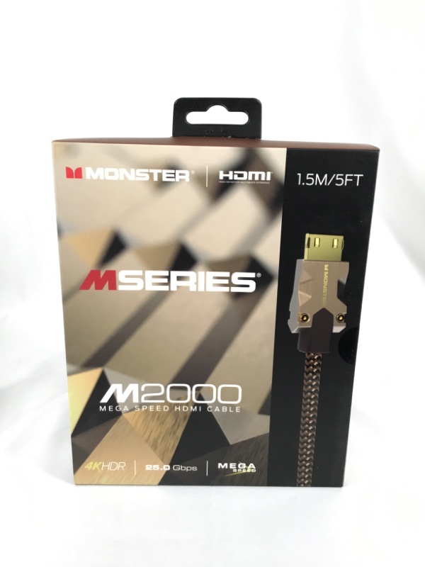 Photo 1 of HDMI CABLE 1.5 METERS 5 FEET M2000 MEGA SPEED 4KHDR 25 GBPS NEW