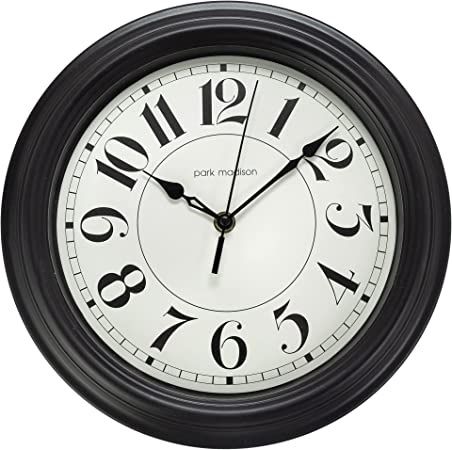 Photo 1 of 11 INCH CLASSSIC BLACK ROUND WALL CLOCK NEW