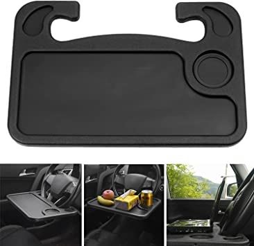 Photo 1 of STEERING WHEEL CAR TRAY EASILY CLIPS ONTO ANY CAR STEERING WHEEL EAT YOUR MEALS ON THE RUN EASY TO CLEAN  EASY TO MOUNT FLIP OVER FOR A PORTABLE WORK STATION NEW