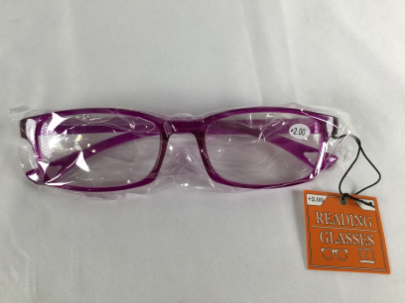 Photo 1 of MAGENTA READING GLASSES 2.00+ NEW