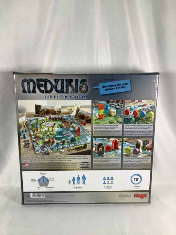 Photo 2 of HABA MEDURIS THE CALL OF THE GODS BOARD GAME NEW