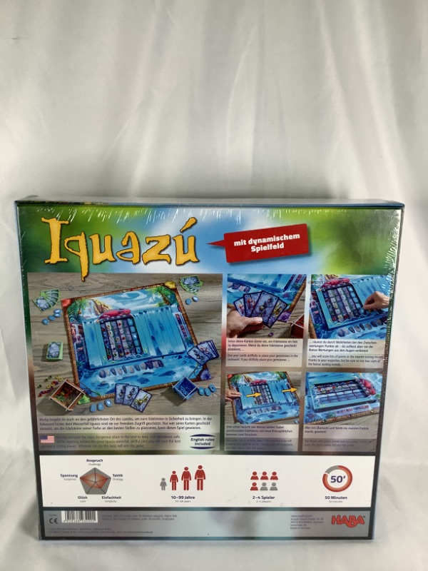 Photo 2 of HABA IQUAZA LAND BOARD GAME NEW