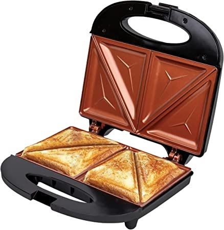 Photo 1 of ELECTRIC SANDWICH MAKER GRILL 2 SANDWICHES AT ONCEHEATS UP FAST  NON STICK PLATES NEW