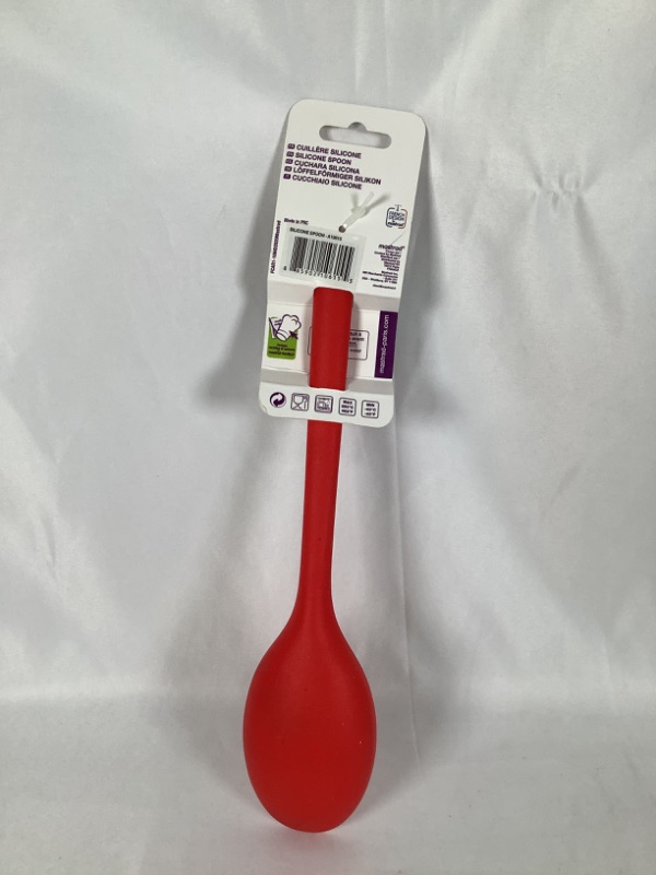 Photo 2 of RED SILICONE SPOON BPA FREE HEAT RESISTENT UP TO 482 NEW