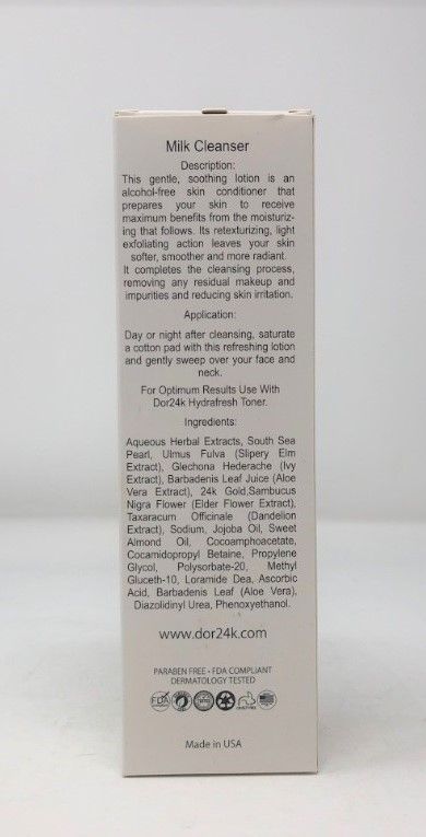 Photo 1 of MILK CLEANSER SKIN CONDITIONER MOISTURIZER AND RETEXTURES SKIN FOR A  SOFTER SMOOTHER RADIANT SURFACE REMOVES DIRT MAKEUP DEBRIS REDUCE SKIN IRRITATION NEW IN BOX 