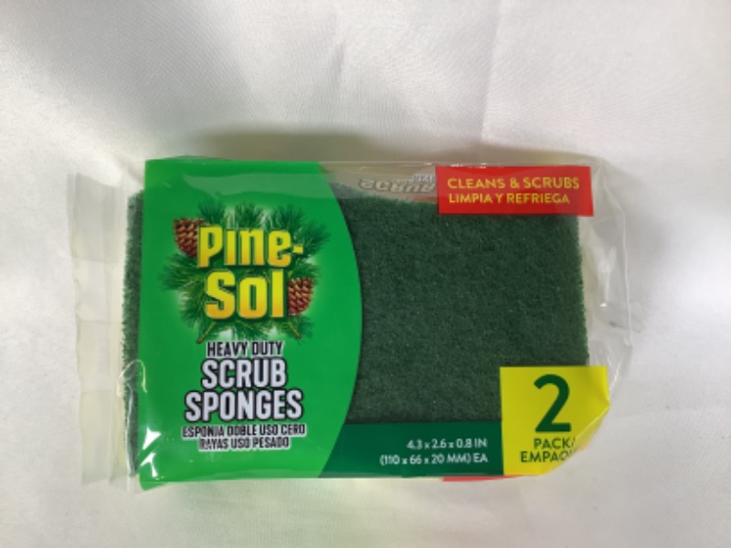 Photo 3 of  HEAVY DUTY SCRUB SPONGES 2 PACK NEW