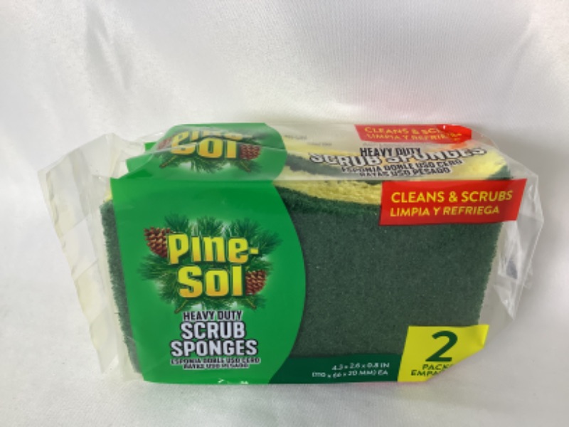 Photo 2 of  HEAVY DUTY SCRUB SPONGES 2 PACK NEW