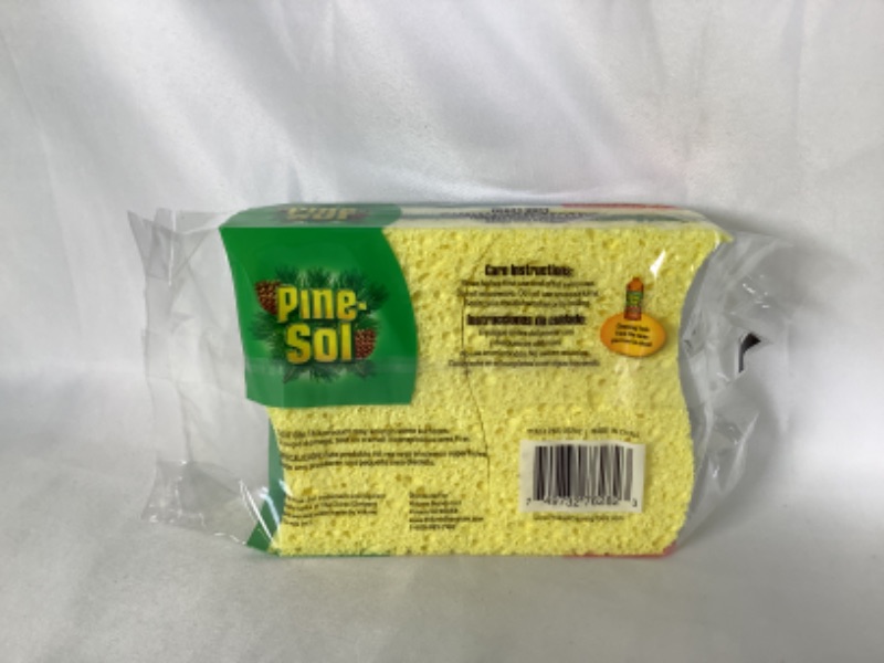 Photo 2 of  HEAVY DUTY SCRUB SPONGES 4 PACK  CLEANS AND SCRUBS NEW