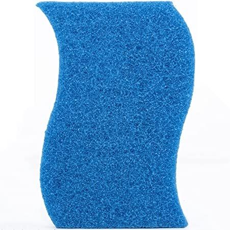 Photo 1 of  BLUE NON SCRATCH SCRUB SPONGES 2  PACK GREAT FOR NON STICK SURFACES  NEW   