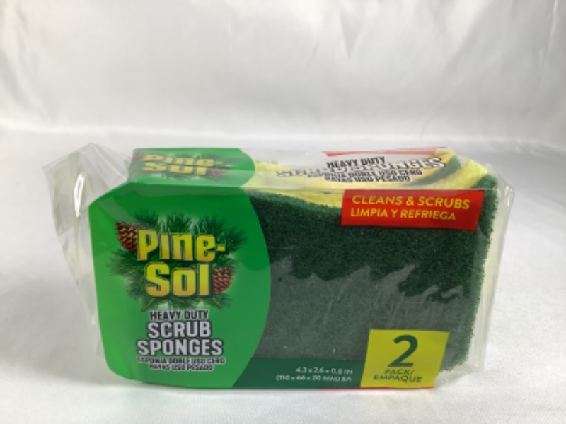 Photo 2 of  GREEN HEAVY DUTY SCRUB SPONGES 2 PACK NEW 5.50