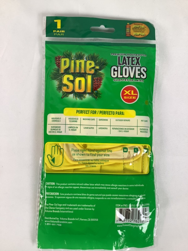 Photo 2 of  PREMIUM HOUSEHOLD LATEX GLOVES SIZE XL EXTRA LONG CUFF FOR ADDED PROTECTION PERFECT FOR DISHWASHING GARDENING AND HOUSEHOLD CLEANING NEW