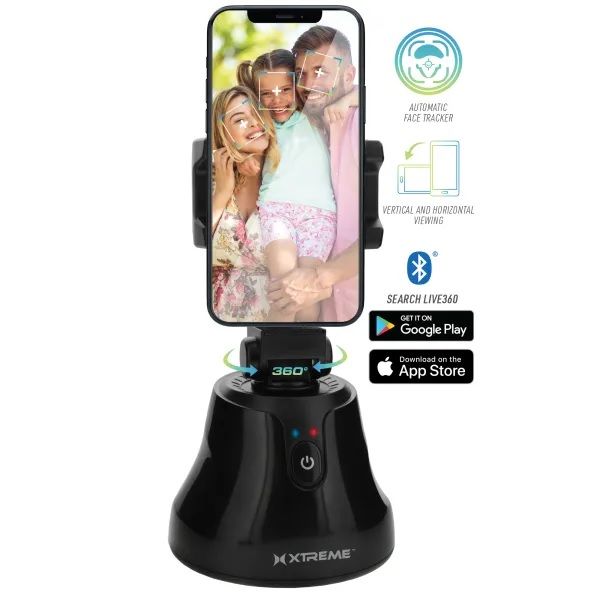 Photo 1 of FACE TRACKER SMARTPHONE MOUNT FOLLOWS FACES FOR THE PERFECT VIDEO VERTICAL AND HORIZONTAL VIEWING NEW