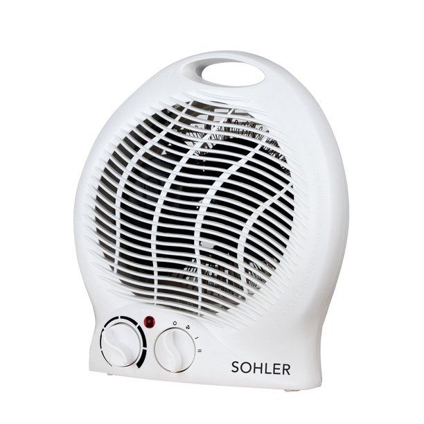 Photo 1 of SOHLER FAN HEATER 2 HEAT SETTINGS ADJUSTABLE THERMOSTAT FAN ONLY MODE WITH GENTAL BREEZE AIR CIRCULATION NEW