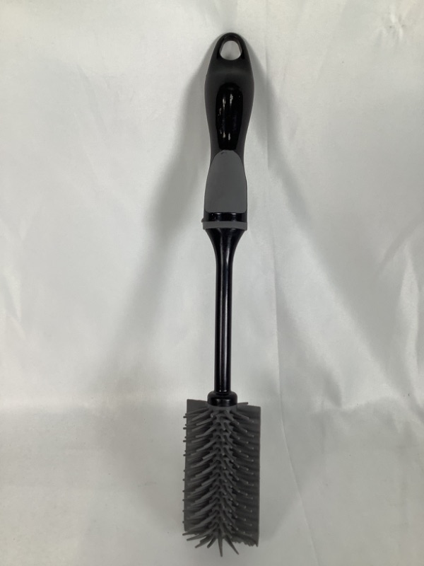 Photo 2 of GRAY SCRUB BRUSH WITH NON SLIP GRIP HANDLE NEW