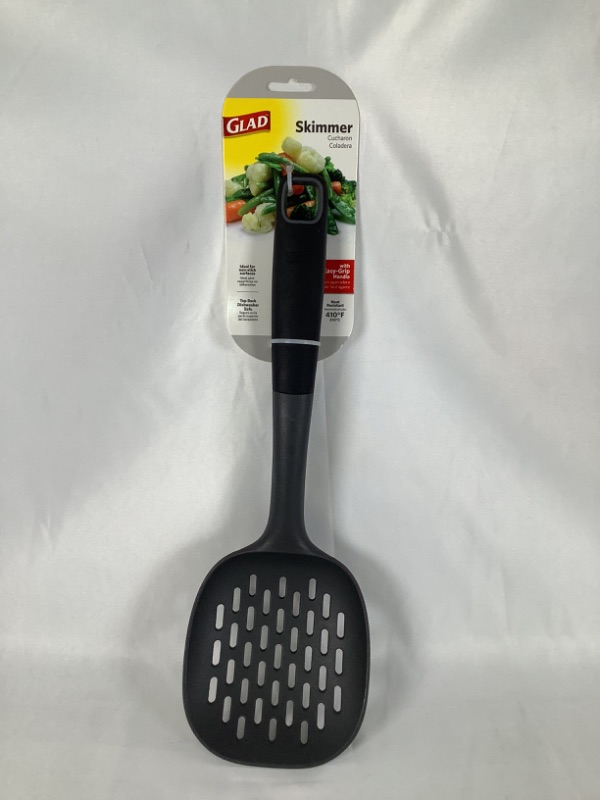 Photo 1 of BLACK AND GRAY  KITCHEN SKIMMER WITH EASY GRIP HANDLE IDEAL FOR NON STICK SURFACES HEAT RESISTANT UP TO 410 TOP RACK  DISHWASHER SAFE NEW
