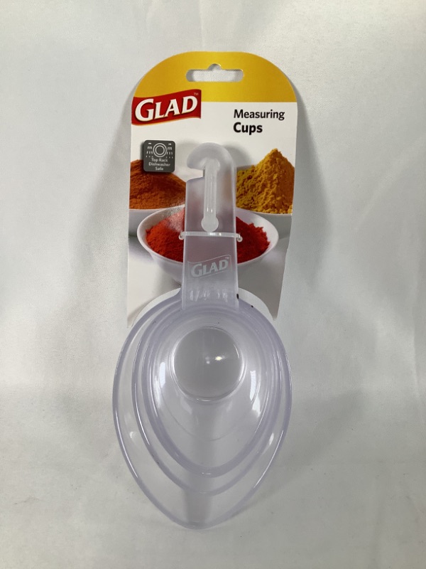 Photo 1 of 4 PIECE SET CLEAR MEASURING CUPS NEW
