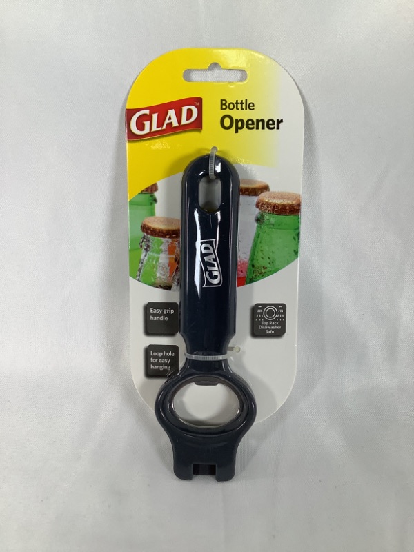 Photo 1 of GRAY BOTTLE OPENER EASY GRIP HANDLE EASY HANGING LOOP HOLE TOP RACK DISHWASHER SAFE NEW