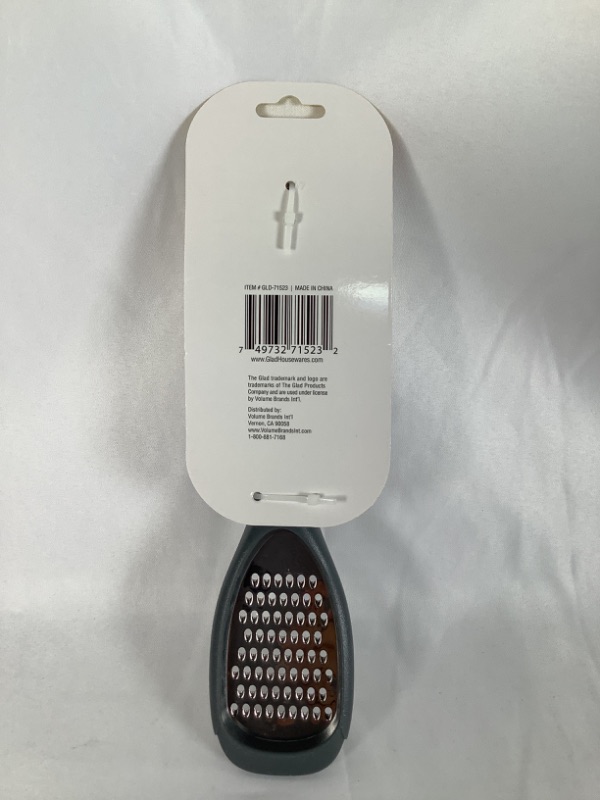 Photo 2 of GRAY GRATER WITH EASY GRIP HANDLE TOP RACK DISHWASHER SAFE NEW