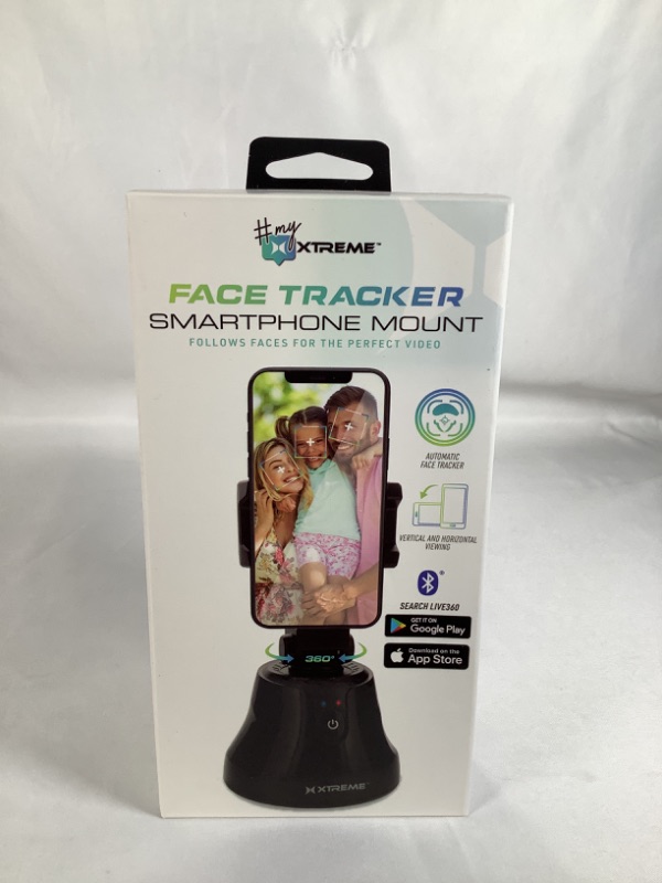 Photo 1 of  FACE TRACKER SMARTPHONE MOUNT  360 ROTATION EXTENDABLE GRIP ARMS NEW