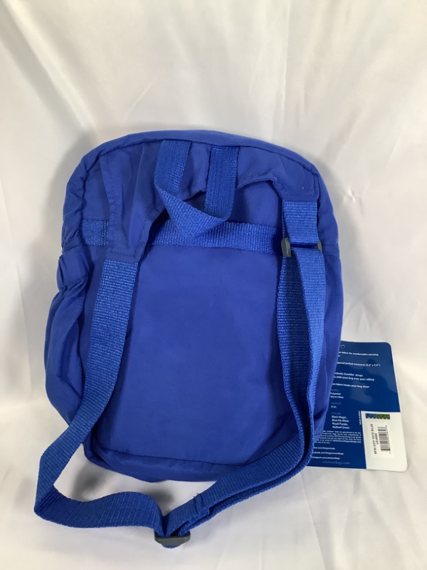 Photo 2 of LITE GEAR POCKET CITY BLUE TOTE 10 X 5 X 13 INCHES POLYESTER MICRO FIBER NEW