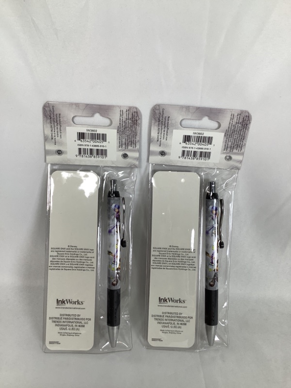 Photo 2 of 2 PACK KINGDOM HEARTS 1 GEL PEN PLUS BOOKMARK NEW