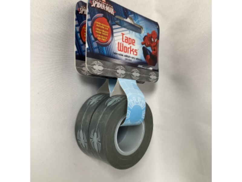 Photo 2 of 2 PACK SPIDERMAN DECORATIVE TAPE NEW