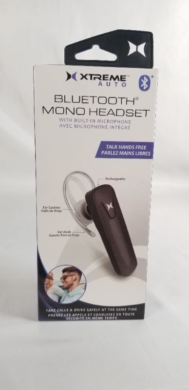 Photo 1 of BLUETOOTH MONO HEADSEAT WITH BUILT IN MICROPHONE TALK HANDS FREE UP TO 33 FEET NEW