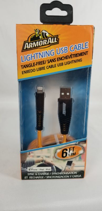 Photo 1 of 6 FEET LIGHTNING USB CABLE NEW