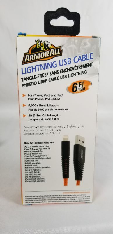 Photo 2 of 6 FEET LIGHTNING USB CABLE NEW