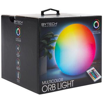 Photo 1 of MULTI COLORED ORB LIGHT 16 COLORS 4 MODES QITH A WIRELESS REMOTE NEW
