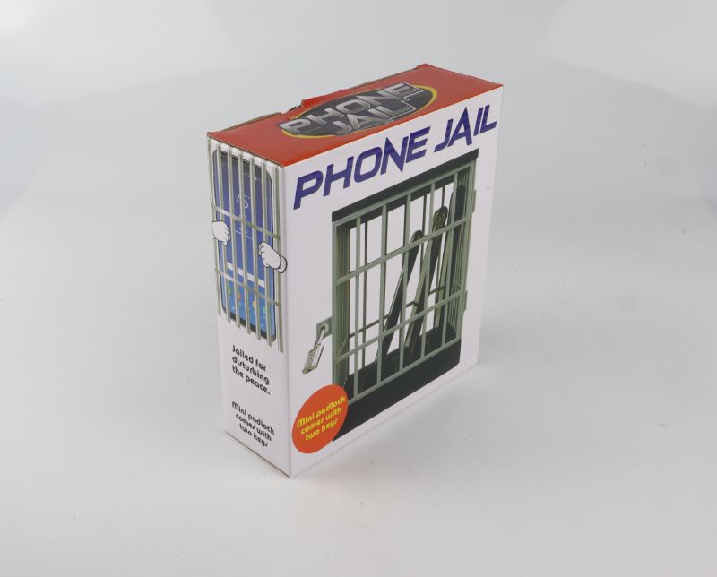 Photo 2 of PLASTIC PHONE JAIL HOLDS UP TO 6 PHONES SIZE 15x13x19 CM NEW 