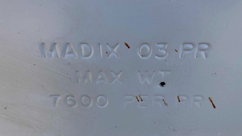 Photo 4 of MADIX HEAVY DUTY STEEL RACK W NO SHELVES 102” X 44” H 85”
