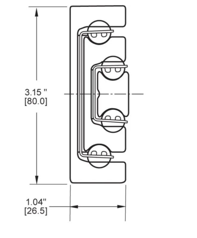 Photo 4 of NEW ACCURIDE SUPER HEAVY-DUTY CORROSION-RESISTANT & FULL-EXTENSION ALUMINUM SLIDE (661LB CAP) MODEL AL4160-40P