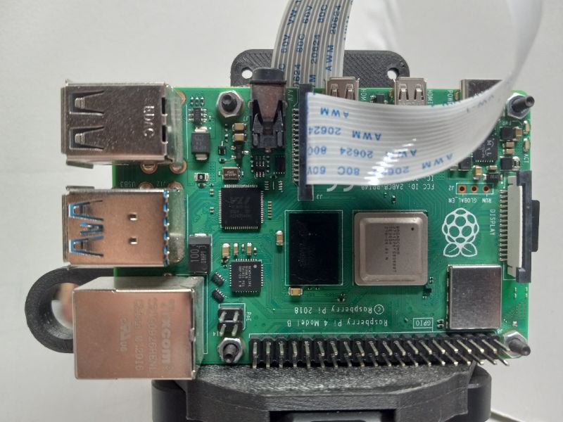 Photo 1 of THEIA 4-10MM 4K LENS SL410M, RASPBERRY Pi HQ CAMERA & Pi 4 CONTROL BOARD MODEL B W SANDISK 64GB SD CARD ON CAVIX MOUNT LP-64 (2)