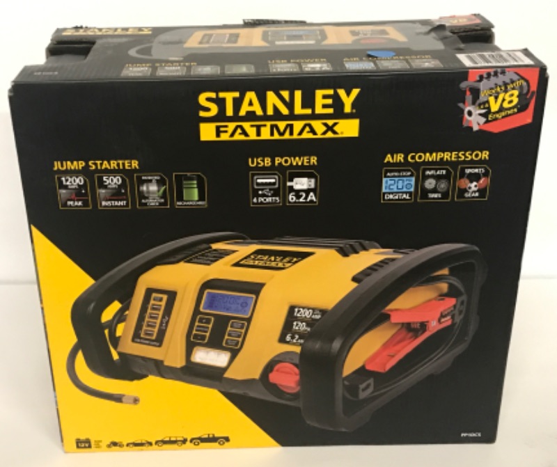 Photo 1 of STANLEY FATMAX JUMP STARTER/ USB POWER/ AIR COMPRESSOR