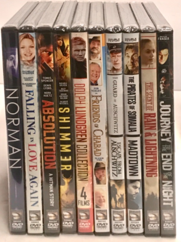 Photo 2 of 10 DVD’S & 10 BLUE-RAY DVDS FACTORY SEALED 