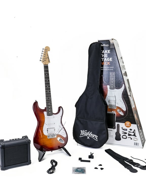 Photo 1 of NEW Washburn SDFSBPACK Take The Stage Electric Guitar Pack 
