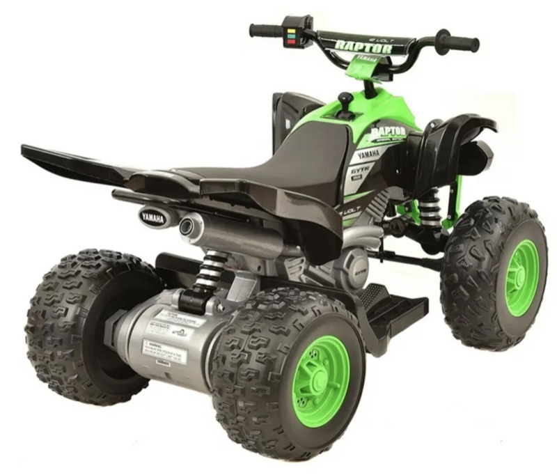 Photo 2 of YAMAHA 12 VOLT RAPTOR BATTERY POWERED RIDE ON TOY