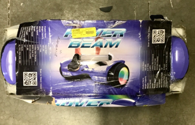 Photo 4 of VOYAGER HOVERBEAM HOVERBOARD / SELF BALANCING ELECTRIC SCOOTER WITH LIGHT UP WHEELS FOR KIDS AGES 8+