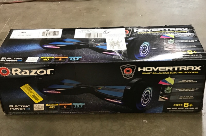 Photo 5 of RAZOR HOVERTRAX SMART BALANCING ELECTRIC SCOOTER AGES 8+
RETAIL $282.00
