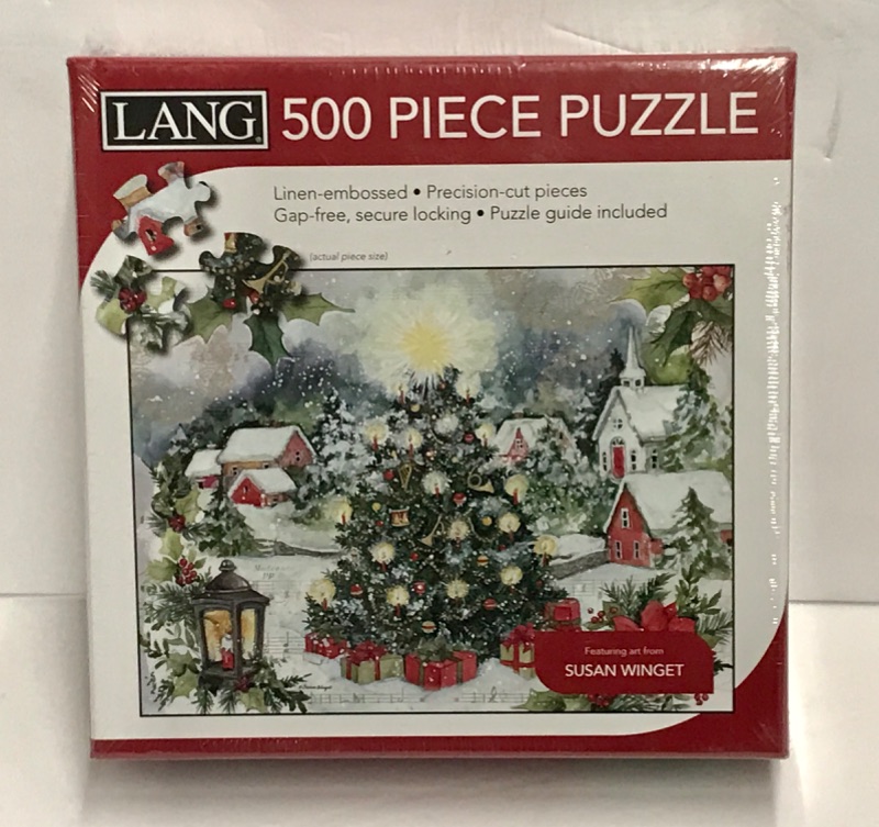 Photo 2 of NEW COLORFUL LANG PUZZLES 500 to 1000 PIECES 