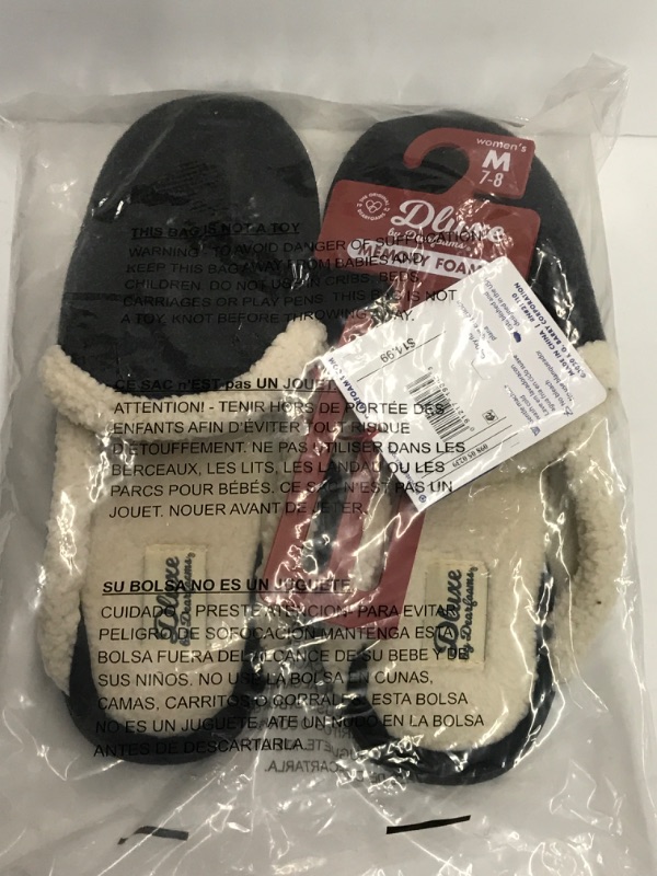 Photo 3 of NIB WOMENS SLIPPERS SIZE 7/8 MEDIUM