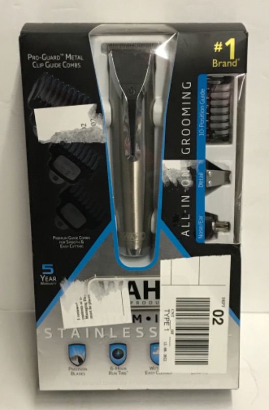 Photo 2 of NIB WAHL ALL-IN-ONE GROOMING KIT & ORAL B ELECTRIC TOOTHBRUSH