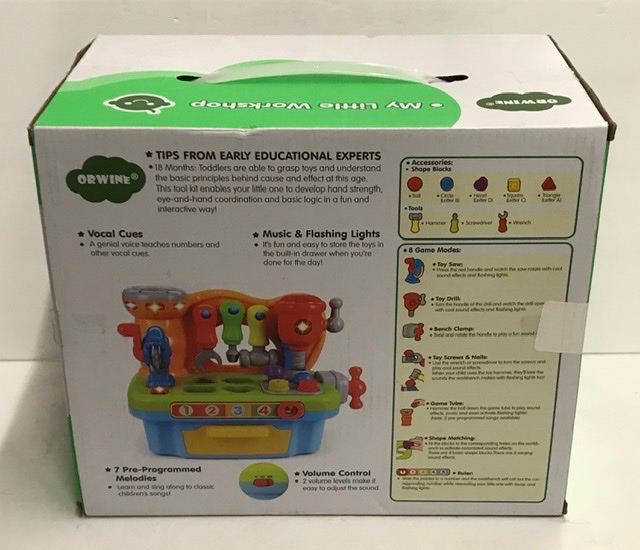 Photo 3 of NIB SAFETY CONVERTIBLE BOOSTER SEAT & ORWINE LITTLE WORKSHOP