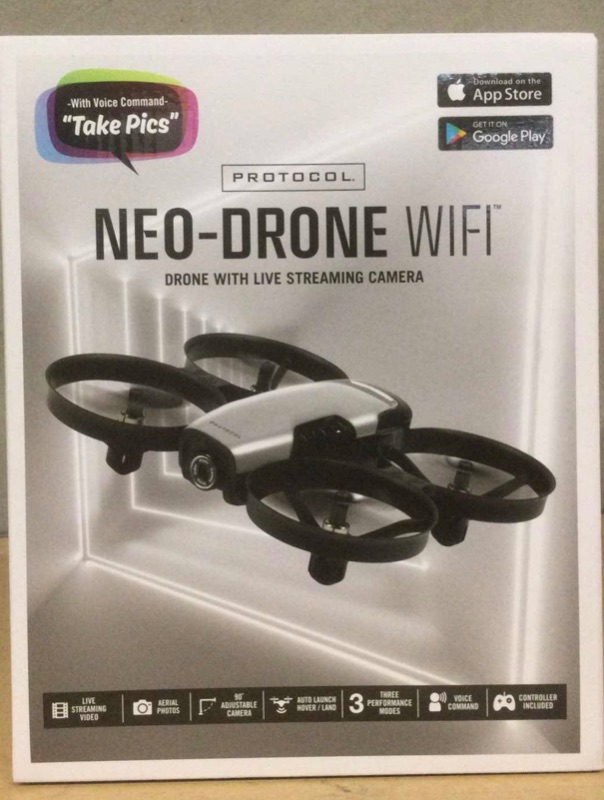 Photo 1 of NIB PROTOCOL NEO-DRONE WIFI WITH LIVE STREAMING CAMERA