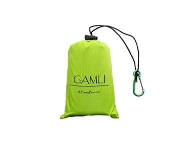 Photo 1 of GAMLI COMPACT POCKET BLANKET SANDPROOF WATERPROOF PUNCTURE RESISTANT SECURE POCKET WITH ZIPPER CAMPING BEACH FESTIVAL FITS 4 PEOPLE 55 X 60 BLACK COLOR NEW 