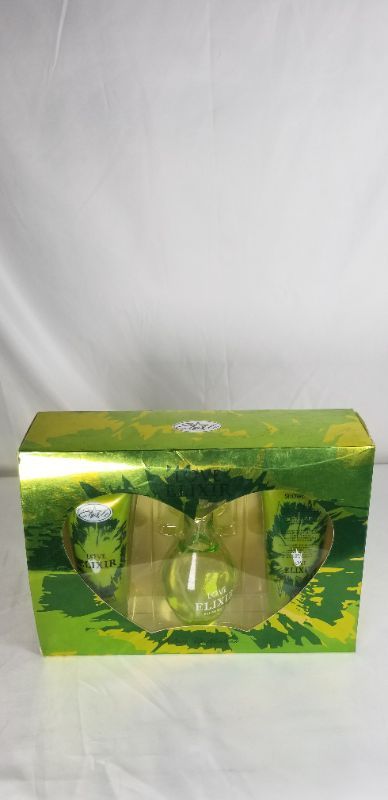 Photo 1 of LOVE ELIXIR SILVER COLLECTION SET INCLUDES LOTION PURFUME AND SHOWER GEL NEW
