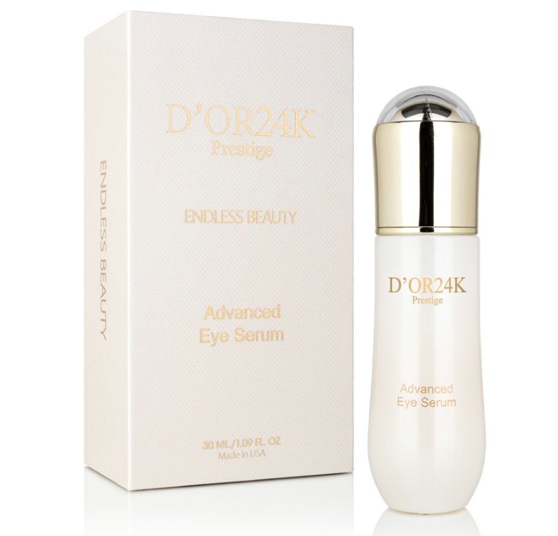 Photo 1 of 24K ADVANCED EYE SERUM CONTOURS SKIN AROUND THE EYES REDUCING PUFFINESS AND SAGGING LIFTING AND FIRMING SKIN COLLAGEN STIMULATES MOISTURE NEW IN BOX 