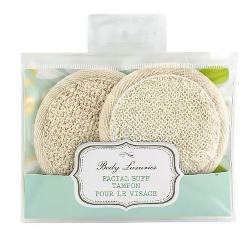 Photo 1 of BODY LUXURIES FACIAL BUFF TAMPON FOR CLEANSING AND EXFOLIATING NEW