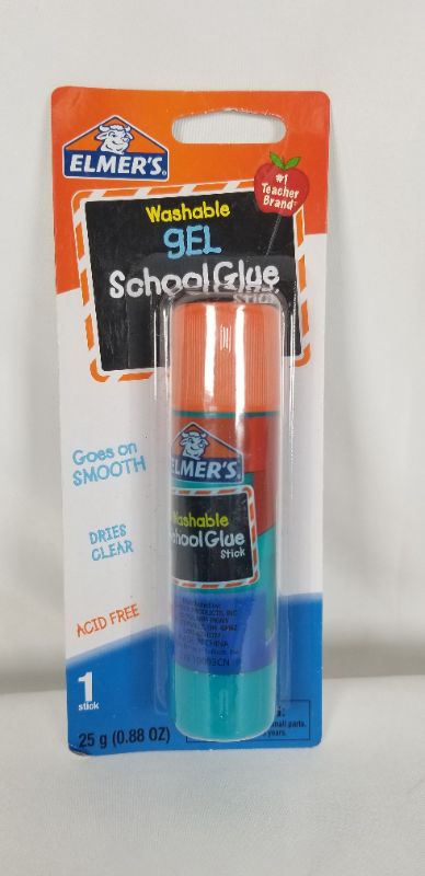 Photo 1 of WASHABLE GEL SVCHOOL GLUE STICK  0.88OZ ACID FREE DRIES CLEAR NEW